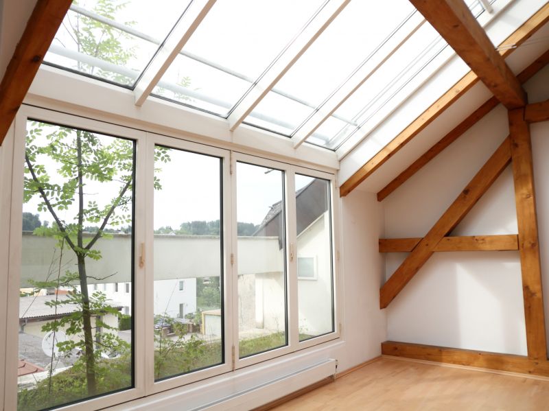 Skylight in a Living Room