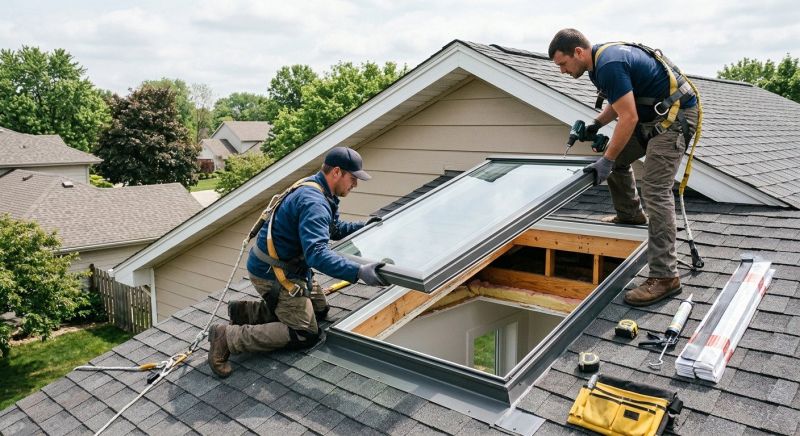 Vented Skylight Installation in Gig Harbor, WA